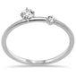 .22ct G SI 14K White Gold Diamond 2-Stone Ring Size 6.5