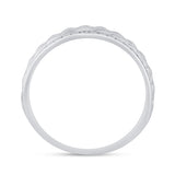 .52ct G SI 14K White Gold Diamond Men's Band Size 10