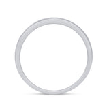 .27ct G SI 14 White Gold Diamond Wedding Band Size 6.5