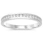 .21ct G SI 14K White Gold Diamond Wedding Band Size 6.5