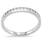 .26ct G SI 14K White Gold Diamond Wedding Band Size 6.5