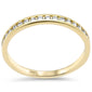 .21ct G SI 14K Yellow Gold Diamond Wedding Band Size 6.5