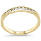 .11ct G SI 14K Yellow Gold Diamond Wedding Band Size 6.5