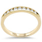 .17ct G SI 14K Yellow Gold Diamond Wedding Band Size 6.5