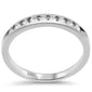 .17ct G SI 14K White Gold Diamond Wedding Band Size 6.5