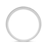 <span style="color:purple">SPECIAL!</span> .21ct G SI 14K White Gold Diamond Wedding Band Size 6.5