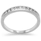 .21ct G SI 14K White Gold Diamond Wedding Band Size 6.5