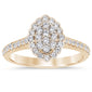 <span style="color:purple">SPECIAL!</span> .57ct G SI 14K Yellow Gold Round Diamond Ring Size 6.5