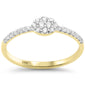 .21ct G SI 14K Yellow Gold Oval Shaped Diamond Ring Size 6.5