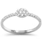 .22ct G SI 14K White Gold Oval Shaped Diamond Ring Size 6.5