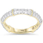 <span style="color:purple">SPECIAL!</span> .74ct G SI 14kt Yellow Gold Diamond Modern Ring Size 6.5