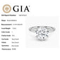 <span style="color:purple">SPECIAL!</span> 1.02ct I VS2 GIA CERT 14K White Gold Round Diamond Solitaire Ring Size 6.5