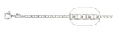 060-2.5MM Mariner Chain Made in Italy Available in 7"-30" Inches NEW
