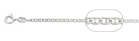 080-3MM Mariner Chain Made in Italy Available in 7"-30" Inches NEW