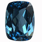 Click to view Rectangular cushion cut London Blue Topaz loose Gemstones Variation