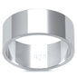 <span>CLOSEOUT!</span>8MM SOLID FLAT PLAIN .925 STERLING SILVER WEDDING BAND SIZES 5-13