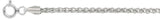 045-1.9MM Hecho en Italia .925 Cadena de trigo/Spiga de plata esterlina maciza 7"-24" de largo NUEVO