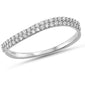 .22ct G SI 14kt White Gold Diamond Band Ring Size 6.5