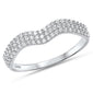 .29ct G SI 14kt White Gold Diamond Band Ring Size 6.5