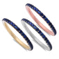 .62ct Blue Sapphire Eternity Wedding Band 14kt Rose, White or Yellow Gold