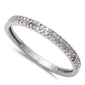 .15CT Round Diamond Pave Set Diamond Wedding Anniversary Band Size 6.5