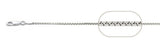 024-1.2MM Box Chain .925  Solid Sterling Silver Sizes 16-30" NEW
