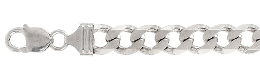 400-17.5MM Flat Curb Chain Made in Italy Available in 8"- 32" inches NEW