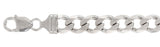 400-17.5MM Flat Curb Chain Made in Italy Available in 8"- 32" inches NEW