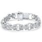 <span>DIAMOND CLOSEOUT! </span>10.60ct G SI 14K White Gold  Tennis Bracelet 8.5" Long