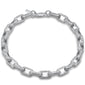 <span>DIAMOND  CLOSEOUT! </span> 6.99ct G SI 14K White Gold Diamond Paperclip Style Bracelet