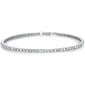 <span style="color:purple">SPECIAL!</span> 3.00ct G SI 14K White Gold Diamond Tennis Bracelet 7" Long