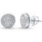 <span>DIAMOND  CLOSEOUT! </span>.17ct 14kt White Gold Round Diamond Stud Earrings