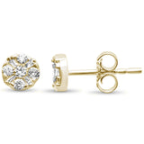 <span>DIAMOND CLOSEOUT! </span>.22ct G SI 14K Yellow Gold Round Diamond Stud Earrings