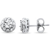 <span>DIAMOND CLOSEOUT! </span>.30ct G SI 10K White Gold Round Diamond Stud Earrings