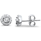 <span>DIAMOND CLOSEOUT! </span>.23ct G SI 14K White Gold Diamond Stud Earrings