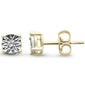 .14ct G SI 14K Yellow Gold Diamond Stud Earrings