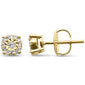 .13ct G SI 10K Yellow Gold Diamond Fashion Earrings