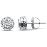 <span>DIAMOND CLOSEOUT! </span>.23ct G SI 14K White Gold Diamond Round Fashion Earrings
