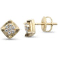 <span>DIAMOND CLOSEOUT! </span>.15ct G SI 10K Yellow Gold Diamond Fashion Earrings