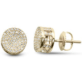 .27ct G SI 10K Yellow Gold Diamond Fashion Earrings
