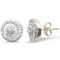 <span style="color:purple">SPECIAL!</span> .50ct G SI 10K Yellow Gold Diamond Swirl Diamond Earrings