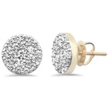 <span>DIAMOND CLOSEOUT! </span>1.00ct G SI 14K Yellow Gold Round Shaped Earrings