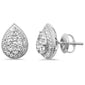 <span style="color:purple">SPECIAL!</span> .60ct G SI 14K White Gold Pear Shaped Earrings