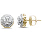 <span style="color:purple">SPECIAL!</span> .51ct G SI 14K Yellow Gold  Filigree Earrings