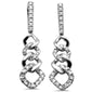 <span style="color:purple">SPECIAL!</span> .32ct G SI 14K White Gold Diamond Dangling Earring