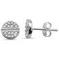 <span>DIAMOND CLOSEOUT! </span> .16ct G SI 14K White Gold Diamond Round Shaped Earring
