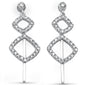 <span style="color:purple">SPECIAL!</span> .38ct G SI 14K White Gold Diamond Drop Dangle Earrings