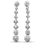 <span style="color:purple">SPECIAL!</span> .45ct G SI 14K White Gold Diamond Drop Dangle Earrings