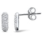 .14ct G SI 14K White Gold Diamond Stud Earrings