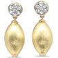 <span style="color:purple">SPECIAL!</span> .25ct G SI 14K Yellow Gold Diamond Dangling Earrings